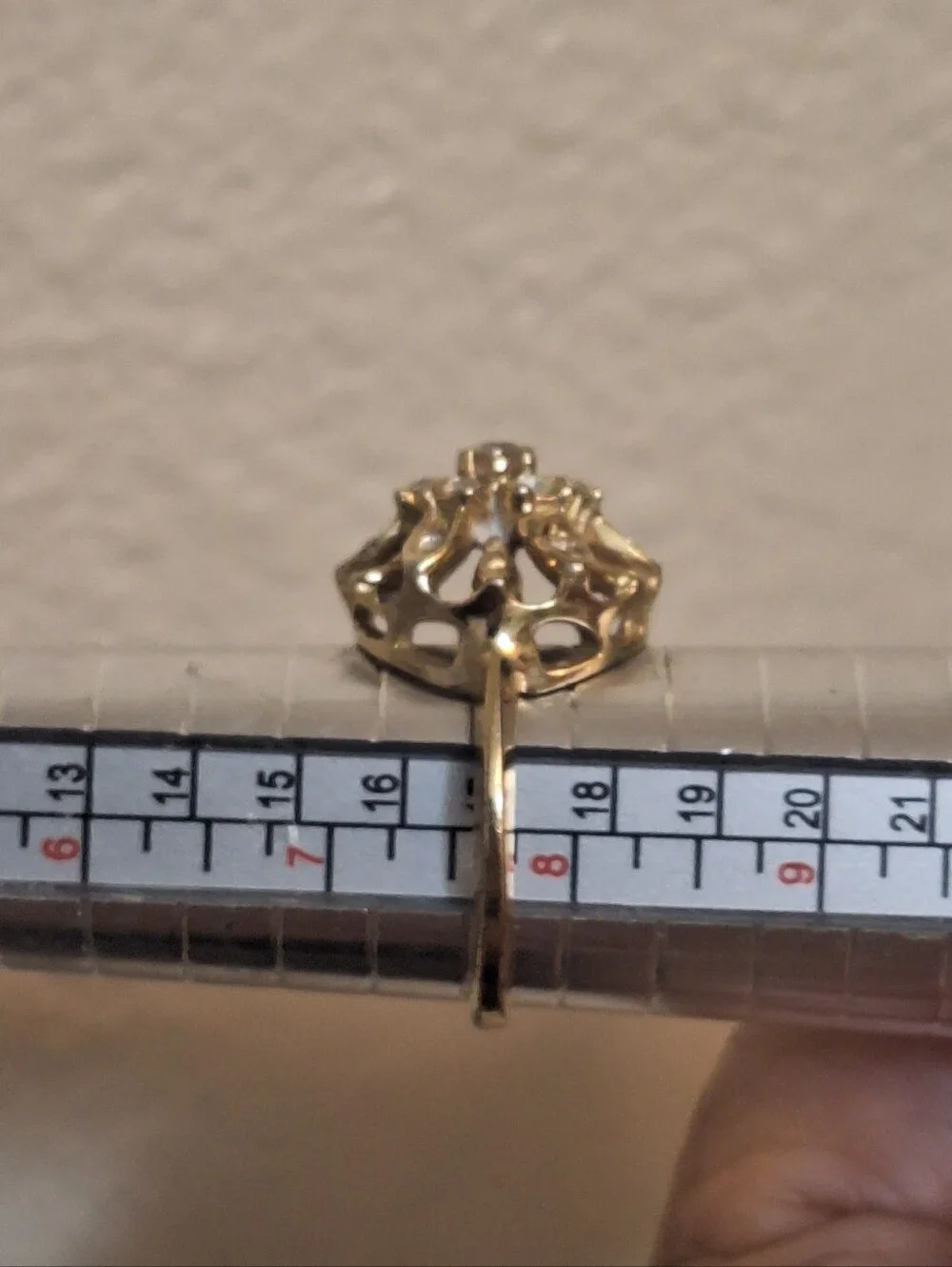 Vintage Cluster Style Ring